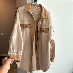 Tan/brown fall jacket